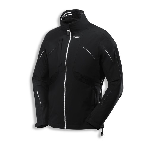 uvex Berufsbekleidung texpergo plus Funktionsjacke schwarz Modell 8872