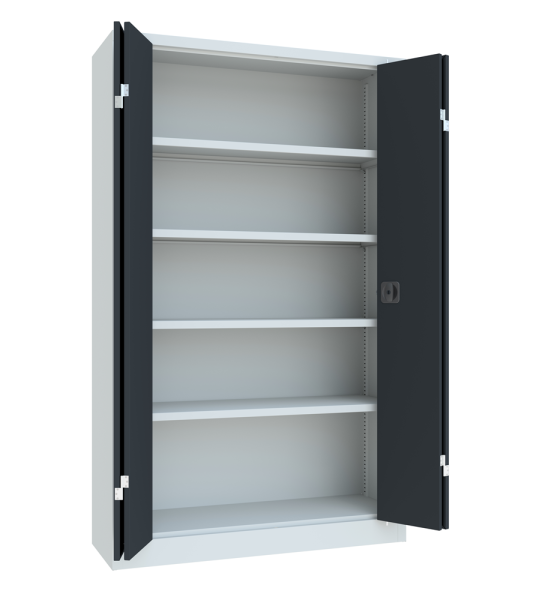 Pavoy Falttürenschrank 1200 x 400 x 1950 mm