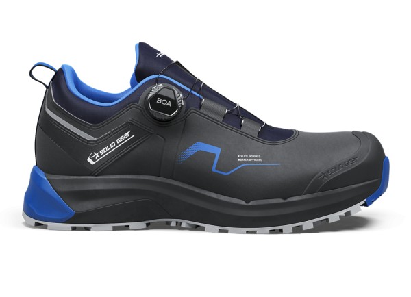 Sicherheitsstiefel Solid Gear Sonar Low schwarz/blau S3S SR HRO FO