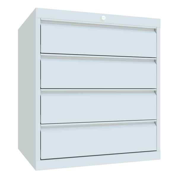 Pavoy Schubladenschrank Basic 715 x 600 x 800 mm, 4 Schubladen