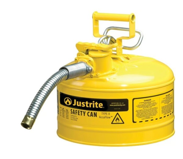 Justrite AccuFlow Sicherheitsbehälter Typ II 7225230 gelb