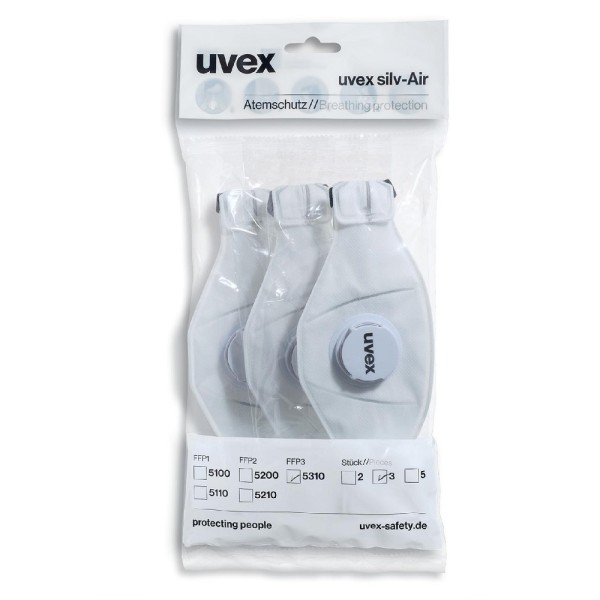 Atemschutzmaske uvex silv-Air premium 5310 FFP3