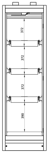 Lacont Sicherheits- / Gefahrstoffschrank SiS Typ 30 / 600 VS3