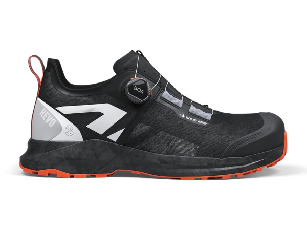 Sicherheitsschuhe Solid Gear Revo 3 Air Low schwarz/orange S1PS