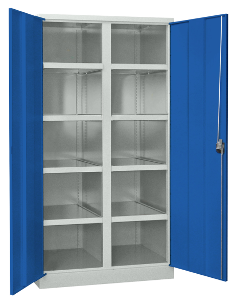 Pavoy Schwerlastschrank mit Trennwand, 8 Böden