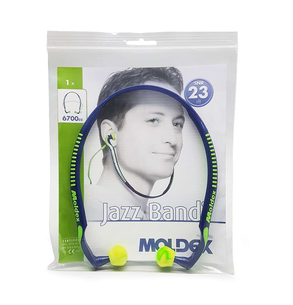 Moldex Jazz Band 2 Bügelgehörschutz – SNR 23 DB – Wiederverwendbar, NEU Ohne Etikett