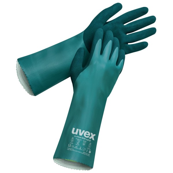 Chemikalien-Schutzhandschuhe uvex u-chem N35 cut D