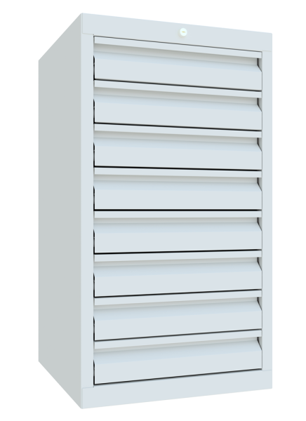 Pavoy Schubladenschrank Economy 500 x 500 x 900 mm, 7 Schubladen