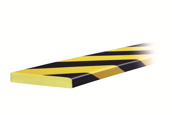 Knuffi® Flächenschutz Typ Giant, selbstklebend, gelb/schwarz, 1 m