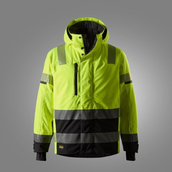 Snickers Workwear 1139 High Vis Wasserdichte Warnschutzjacke