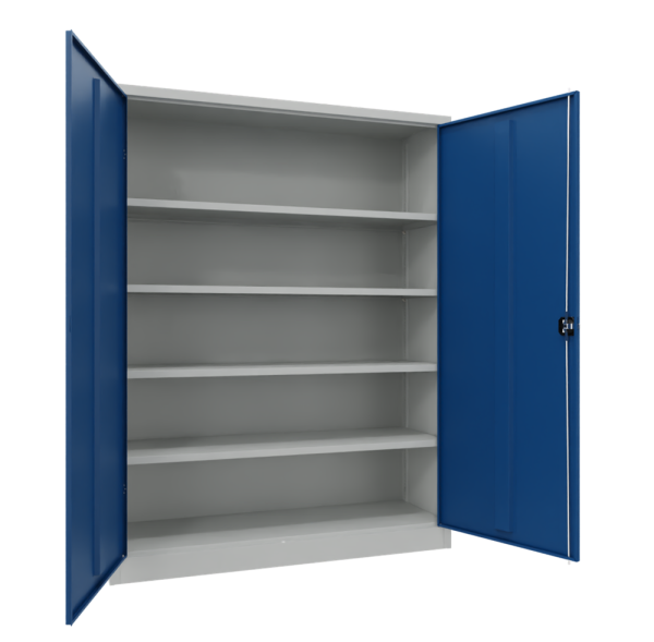 Pavoy Flügeltürenschrank mit Vollblechtüren 1500 x 600 x 1950 mm