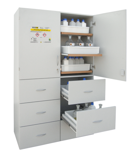 Lacont Säuren- und Laugenschrank SLS 1200/4-SF6