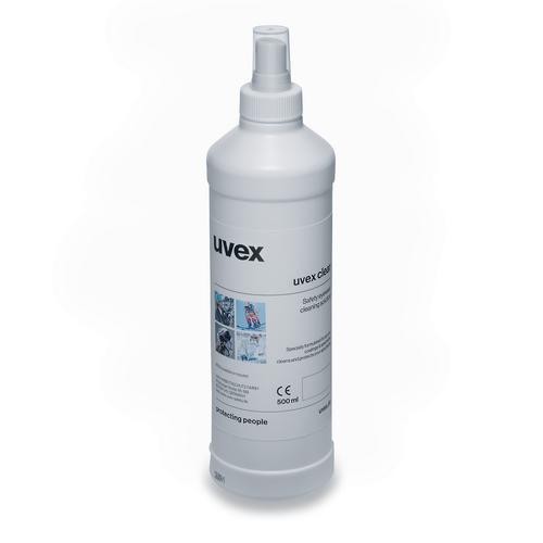 uvex Reinigungsfluid 9972101, 0,5 l Flasche