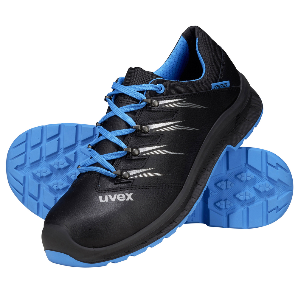 Uvex 6531242 2 VIBRAM® Halbschuhe S3 65312 Schwarz, Orange