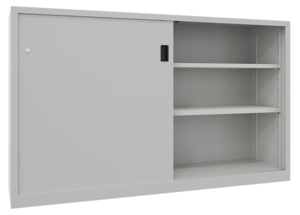 Pavoy Schiebetürenschrank mit Vollblechtüren 2000 x 600 x 1200 mm