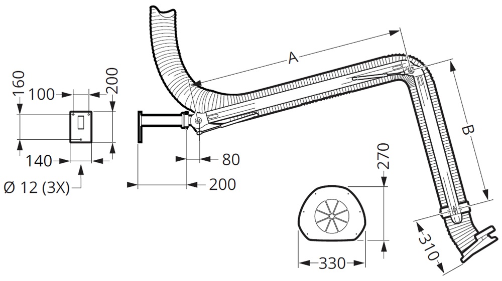 fumex-absaugarm-pr-1500-2000-3000-abmessung-adesatos