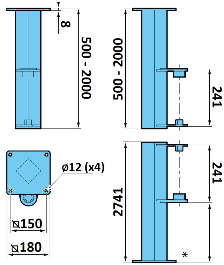 fumex-halterung-ptz-ex-abmessung-adesatos