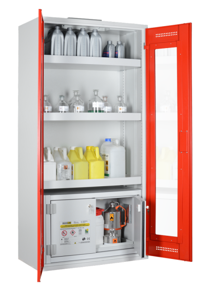 Lacont Chemikalien- und Giftschrank CHS 950 GL / SiB 60