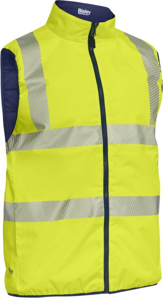 Bisley Workwear Ashton Hi Vis Wende-Daunenweste